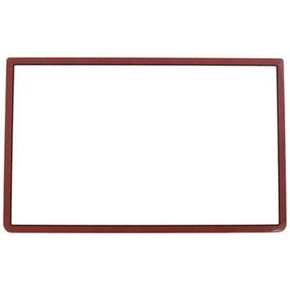Glass Top Upper Screen Frame Lens Cover LCD Screen Protector with Adhesive for 3DS XL/New 3DS XL LLConsole(Red) in Saudi Arabia
