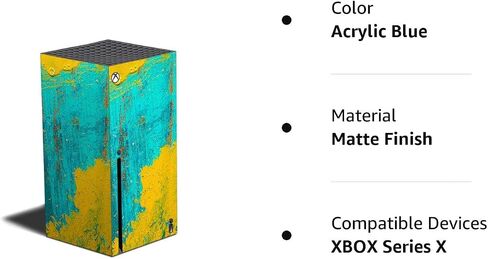 Mighty Skins Skin Compatible with Xbox Series X - Cotton Candy | Protective, Durable, and Unique Vinyl Decal wrap Cover | Easy to Apply and Change Styles | Made in The USA (MIXBSERX-Cotton Candy) in Kuwait