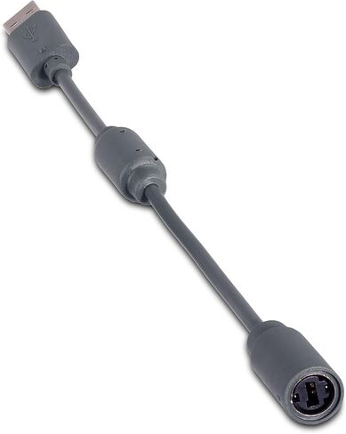Fosmon 2X Replacement Dongle USB Breakaway Cables for Xbox 360 Wired Controllers - Dark Gray (2 Pack) in Saudi Arabia