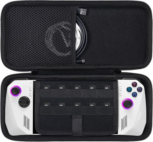 Aenllosi Hard Case for ASUS ROG Ally X/Rog Ally 7 inch 120Hz, Black in Saudi Arabia