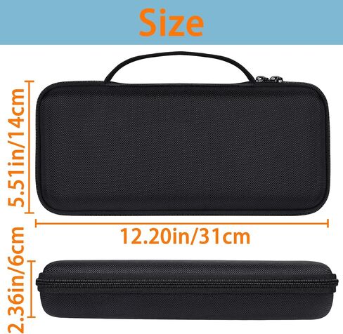Aenllosi Hard Case for ASUS ROG Ally X/Rog Ally 7 inch 120Hz, Black in Saudi Arabia