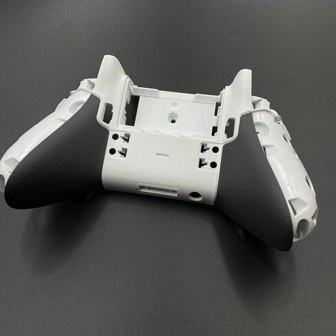 Meijunter Replacement Full Housing Shell Case Cover Faceplate Repair Parts for Xbox One Elite 1st Series Controller (White) in Saudi Arabia