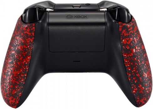 مقابض جانبية مريحة للغاية وغير قابلة للانزلاق ومقابض للألواح الخلفية لجهاز تحكم Xbox One X وOne S - أبيض محكم in Kuwait