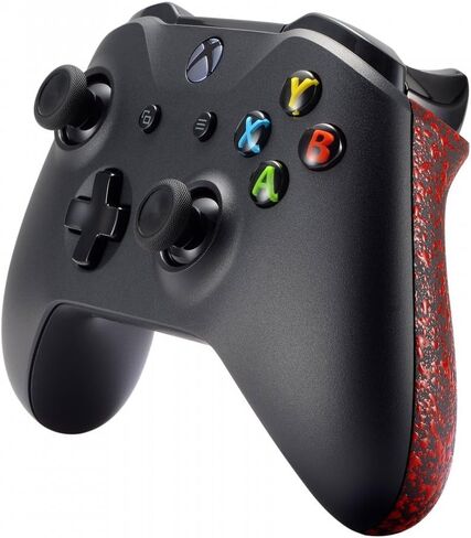مقابض جانبية مريحة للغاية وغير قابلة للانزلاق ومقابض للألواح الخلفية لجهاز تحكم Xbox One X وOne S - أبيض محكم in Kuwait