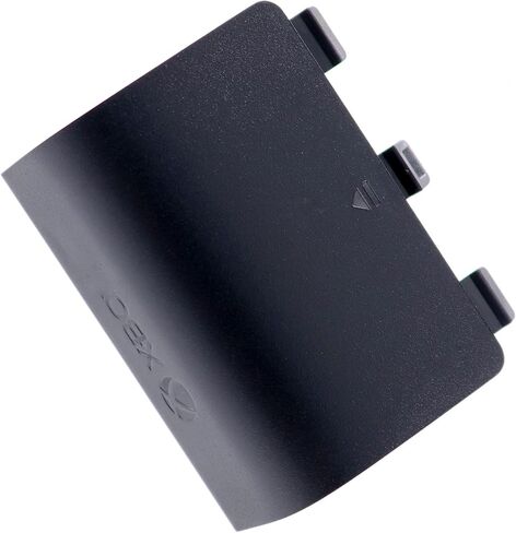 Deal4GO قطعة واحدة من غطاء البطارية الخلفي لوحدة التحكم اللاسلكية Xbox Series S وXbox Series X (أسود) in Kuwait