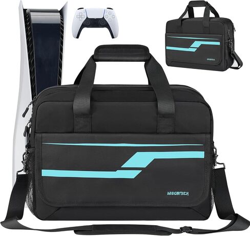 Deegotech Travel Carrying Case Compatible with PS5, Portable Protective Storage Bag for PlayStation5 Console Multiple Pockets for PS5 Disc/Controller/Game Cards & Accessories Tech Gifts for Men in Kuwait