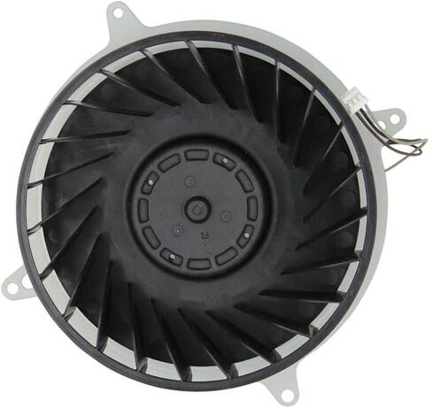 مجموعة بديلة رأسية لمروحة التبريد الداخلية لجهاز Sony Playstation 5 PS5 Series Fan 12047GA-12M-WB-01 12V 2.4A 23 شفرات مروحة عامة 17 شفرات G12L12MS1AH-56J14 مروحة (مع أداة فتح) in Kuwait
