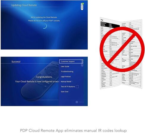 جهاز تحكم عن بعد للوسائط السحابية بتقنية البلوتوث للألعاب من PDP: بلاي ستيشن 4، تلفزيون in Kuwait