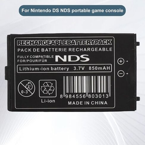 Replacement Battery NTR-003 Compatible with Nintendo DS NDS Portable Game Console in Saudi Arabia