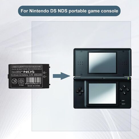 Replacement Battery NTR-003 Compatible with Nintendo DS NDS Portable Game Console in Saudi Arabia