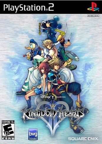 Kingdom Hearts II - إصدار العلامة السوداء الأصلي - بلاي ستيشن 2 in Saudi Arabia