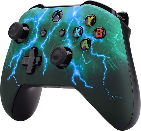eXtremeRate Clown Hahaha Patterned Front Housing Shell Case for Xbox One S/X Controller, Soft Touch Faceplate Cover Replacement Kit for Xbox One S/X Controller (Model 1708) - Controller NOT Included in Saudi Arabia
