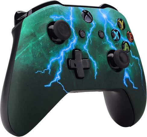 eXtremeRate Clown Hahaha Patterned Front Housing Shell Case for Xbox One S/X Controller, Soft Touch Faceplate Cover Replacement Kit for Xbox One S/X Controller (Model 1708) - Controller NOT Included in Saudi Arabia