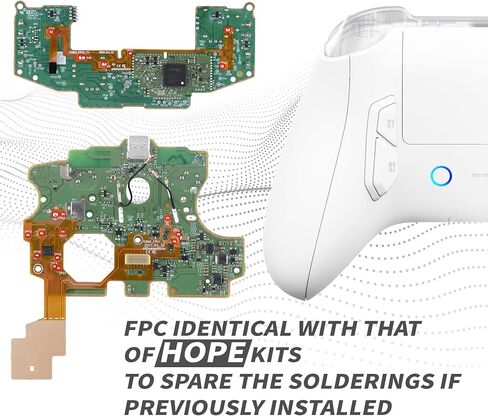 eXtremeRate Victor X Remap Kit for Xbox Series X/S Controller, 6 Profiles & Black Redesigned Back Shell & Side Rails & 4 Back Buttons for Xbox Core Wireless Controller - Controller NOT Included in Kuwait