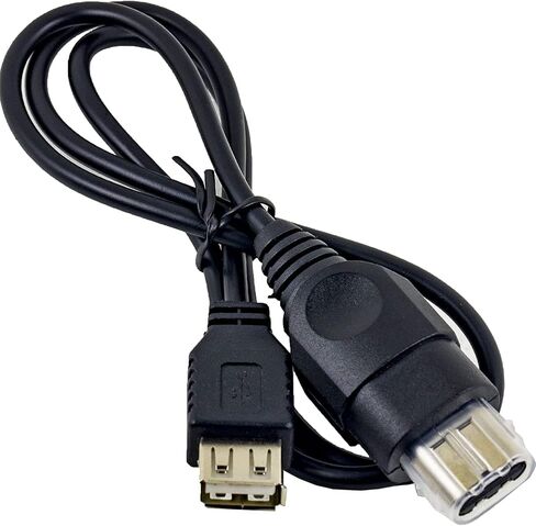 PC Female USB Converter Adapter Cable Cord for Original Xbox Console Gen.1 Console About 30.5in Length (2 PCS) in Kuwait