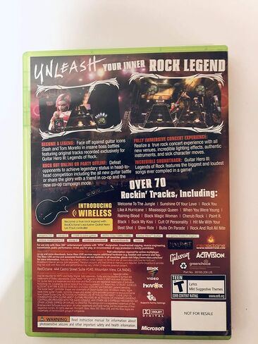 Guitar Hero 3 Legends of Rock for Xbox 360, Game Only (Renewed) in Saudi Arabia