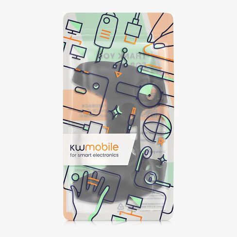 غلاف وحدة التحكم kwmobile متوافق مع غلاف وحدة التحكم PS5 الواقي - غطاء سيليكون - أسود in Saudi Arabia