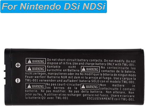 بطارية بديلة E-YIIVIIL TWL-003 متوافقة مع Nintendo DSi NDSi مع الأدوات in Saudi Arabia