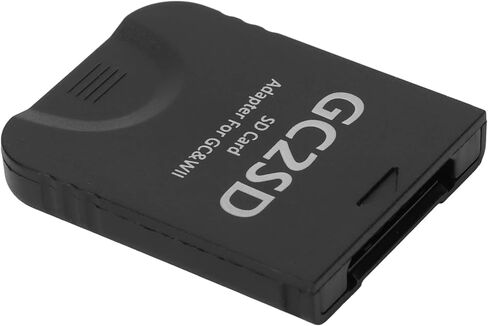 قارئ بطاقات Septpenta GC2SD لمحول بطاقة تخزين Wii Micro، بطاقة ذاكرة صغيرة مع ذاكرة قصوى تبلغ 512 جيجابايت لتخزين الألعاب وهي مريحة للاستخدام وسهلة التشغيل (أبيض) in Kuwait