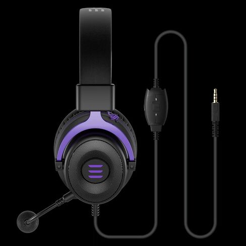 EKSA E900 &Lords Mobile Gaming Headset, Gaming Headphones with Detachable Noise Canceling Microphone - 50 MM Drivers, Lightweight and Comfortable in Saudi Arabia
