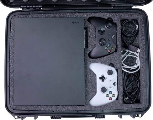 Case Club Case fits Xbox One X / S in Pre-Cut Waterproof Hard Shell in Saudi Arabia