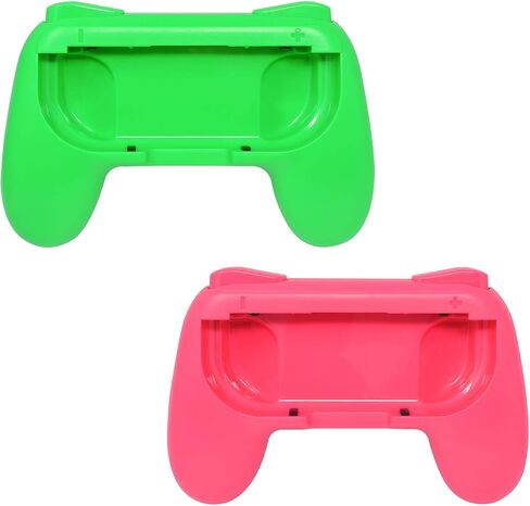مقابض يد FYOUNG للتبديل وSwitch OLED JoyCons، وحدات تحكم مقابض اليد المتوافقة مع Switch for Joy Con وSwitch OLED Model 2021 (4 عبوات) (أحمر-أزرق-أخضر-وردي) in Kuwait