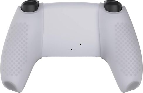 PlayVital Guardian Edition غطاء سيليكون مريح وناعم لوحدة التحكم لجهاز ps5 متوافق مع جلود حماية مطاطية لمحطة الشحن مع أغطية عصا التحكم لجهاز ps5 - أسود in Kuwait