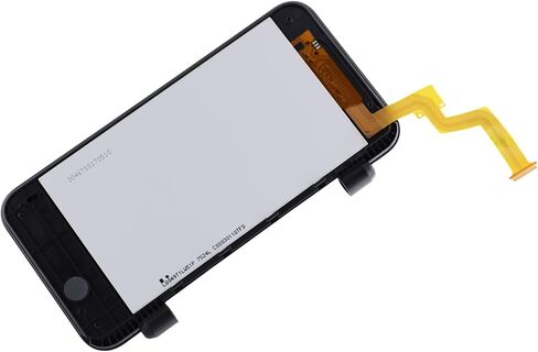 Deal4GO شاشة عرض LCD علوية وعلوية بديلة لشاشة Nintendo New 2DS XL New 2DS LL 2017 (أسود) in Kuwait