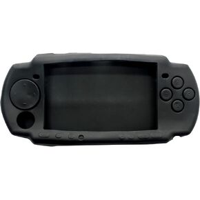 OSTENT Soft Protector Silicon Travel Carry Case Skin Cover Pouch Sleeve for Sony PSP 2000/3000 Color Black in Saudi Arabia