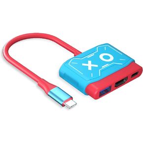 محطة إرساء سويتش لنينتندو سويتش، قاعدة تبديل محمولة بديلة لنينتندو سويتش دوك سويتش محول HDMI USB 3.0 سويتش TV Dock، نينتندو سويتش ترافل دوك، ملحقات نينتندو سويتش in Kuwait