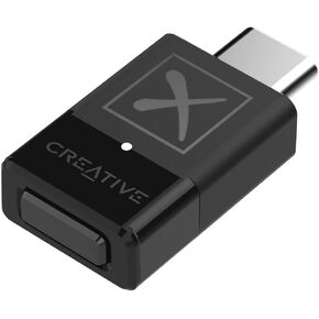 Creative BT-W5 Smart Bluetooth 5.3 Audio Transmitter with aptX Adaptive, High-Resolution 24-bit / 96 kHz Audio, Device-Switching Function, Works with PC/Mac/Gaming Consoles in Kuwait