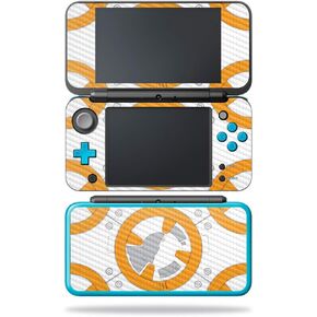 MightySkins Carbon Fiber Skin for Nintendo New 2DS XL - Biohazard | Protective, Durable Textured Carbon Fiber Finish | Easy to Apply, Remove, and Change Styles | Made in The USA (CF-NI2DSXL-Biohazard) in Saudi Arabia
