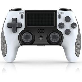 CXY CHYUHSIN Wireless Remote Control Gaming Gamepad Controller for PS4/Pro/Slim/PC with Audio Capability and 6-Axis Gyroscope, Turbo Dual Vibration, Stereo Headphone Jack, Bluetooth/Touchpad Support in Saudi Arabia
