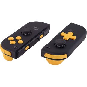 مفاتيح D-pad ABXY بيضاء، SR SL L R ZR ZL، زنبركات أزرار الزناد، استبدال مجموعة كاملة من الأزرار لإصلاح مجموعات Nintendo Switch & Switch OLED Joycon (D-pad يناسب فقط غلاف Joycon D-pad Shell) in Kuwait