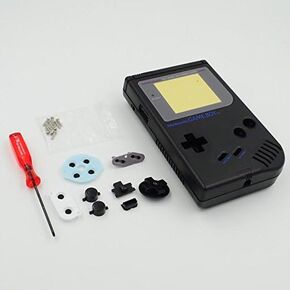 غطاء حافظة جديد كامل لجهاز نينتيندو جيم بوي كلاسيك 1989 جيجابايت وحدة تحكم دي ام جي سوداء in Kuwait