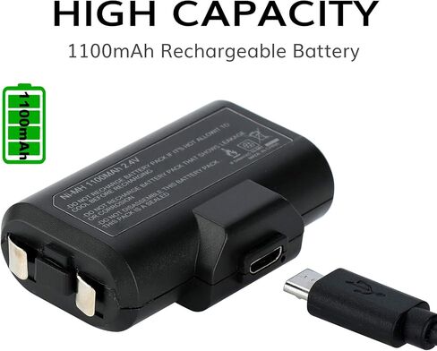 حزمة بطارية وحدة التحكم RTop لأجهزة Xbox Series X|S وXbox One/One X/One S Elite، 2 حزمة بطارية قابلة للشحن 1100 مللي أمبير في الساعة لأجهزة Xbox Series X/Xbox Series S/Xbox One/Xbox One X/Xbox One S Elite Controller in Kuwait