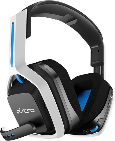 Astro Gaming A20 Gen 2 Wireless Gaming Headset for PS5, PS4, PC - White/Blue (Renewed) in Saudi Arabia