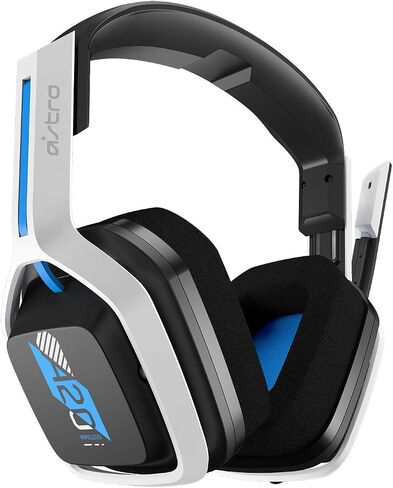 Astro Gaming A20 Gen 2 Wireless Gaming Headset for PS5, PS4, PC - White/Blue (Renewed) in Saudi Arabia