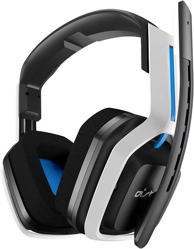 Astro Gaming A20 Gen 2 Wireless Gaming Headset for PS5, PS4, PC - White/Blue (Renewed) in Saudi Arabia