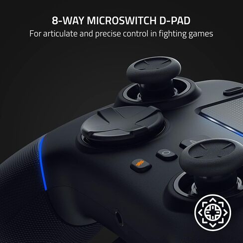 Razer Wolverine V2 Wired Gaming Controller for Xbox Series X|S, Xbox One, PC: Remappable Front-Facing Buttons - Mecha-Tactile Action Buttons and D-Pad - Trigger Stop-Switches - White (Renewed) in Saudi Arabia