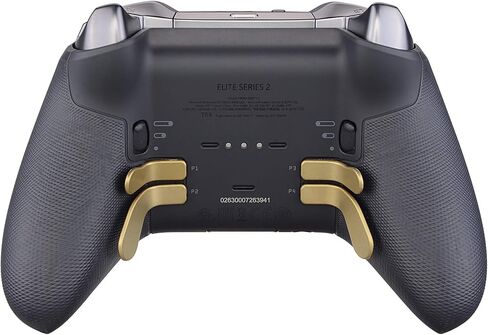 مجاديف وحدة التحكم eXtremeRate Elite، مجاديف قابلة للتبديل لسلسلة Xbox Elite 2 و1، ملحقات قطع الغيار مجاديف تحكم معدنية من الفولاذ المقاوم للصدأ لسلسلة Elite 2 Core - أسود in Saudi Arabia