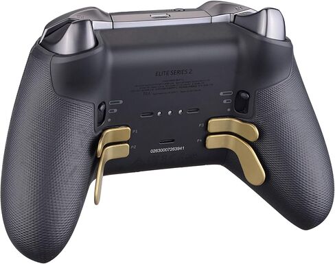 مجاديف وحدة التحكم eXtremeRate Elite، مجاديف قابلة للتبديل لسلسلة Xbox Elite 2 و1، ملحقات قطع الغيار مجاديف تحكم معدنية من الفولاذ المقاوم للصدأ لسلسلة Elite 2 Core - أسود in Saudi Arabia
