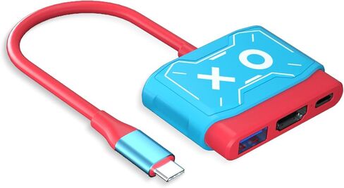 محطة إرساء سويتش لنينتندو سويتش، قاعدة تبديل محمولة بديلة لنينتندو سويتش دوك سويتش محول HDMI USB 3.0 سويتش TV Dock، نينتندو سويتش ترافل دوك، ملحقات نينتندو سويتش in Kuwait