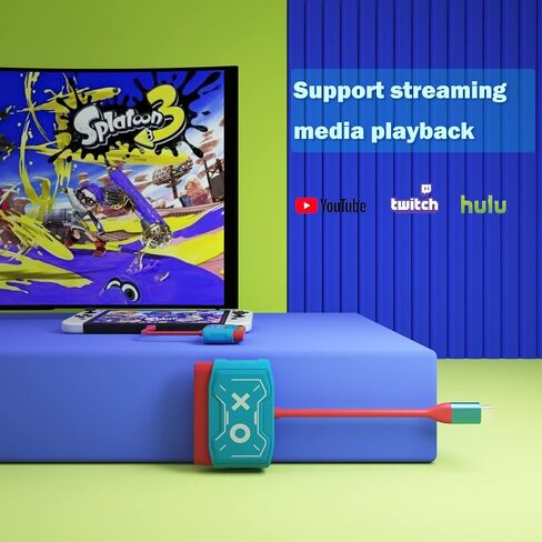 محطة إرساء سويتش لنينتندو سويتش، قاعدة تبديل محمولة بديلة لنينتندو سويتش دوك سويتش محول HDMI USB 3.0 سويتش TV Dock، نينتندو سويتش ترافل دوك، ملحقات نينتندو سويتش in Kuwait