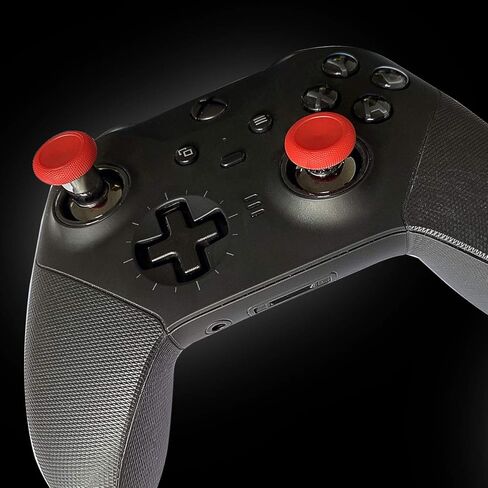 6 in 1 Swap Thumbsticks, Replacement Magnetic Joysticks for Xbox One Elite Series 2 Controller (Black) in Kuwait