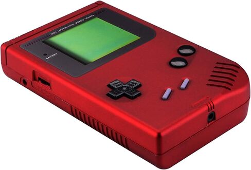 غطاء حماية ناعم الملمس من الخشب المتطرف، غطاء بديل كامل لوحدة التحكم Gameboy Classic 1989 GB DMG-01 مع عدسة شاشة ومجموعة أزرار - وحدة تحكم الألعاب المحمولة غير متضمنة in Kuwait