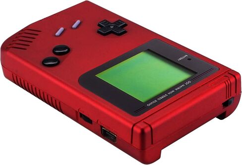غطاء حماية ناعم الملمس من الخشب المتطرف، غطاء بديل كامل لوحدة التحكم Gameboy Classic 1989 GB DMG-01 مع عدسة شاشة ومجموعة أزرار - وحدة تحكم الألعاب المحمولة غير متضمنة in Kuwait