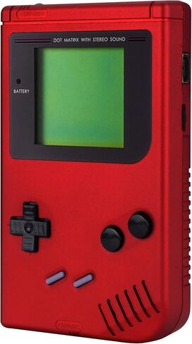 غطاء حماية ناعم الملمس من الخشب المتطرف، غطاء بديل كامل لوحدة التحكم Gameboy Classic 1989 GB DMG-01 مع عدسة شاشة ومجموعة أزرار - وحدة تحكم الألعاب المحمولة غير متضمنة in Kuwait