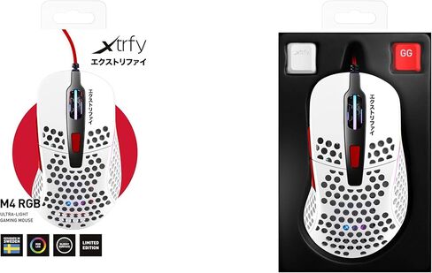 ماوس الألعاب Xtrfy M4 RGB فائق الخفة - إصدار طوكيو in Kuwait