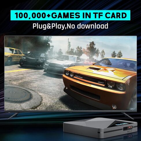 Kinhank Super Console X2 Pro Pre-installed 100,000+ Classic Games,256G Retro Gaming Consoles Compatible with 60+ emulators, S902X2 Chip, Three Systems in One, Include Remote, Wireless Controllers in Saudi Arabia